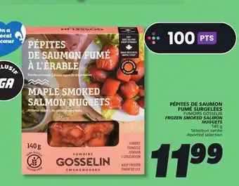 IGA FUMOIRS GOSSELIN FROZEN SMOKED SALMON offer