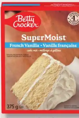 IGA BETTY CROCKER SUPERMOIST CAKE MIX offer