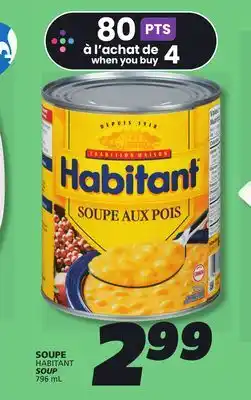 IGA HABITANT SOUP offer