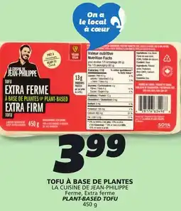 IGA LA CUISINE DE JEAN-PHILIPPE PLANT-BASED TOFU offer