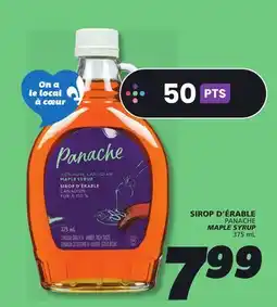 IGA PANACHE MAPLE SYRUP offer