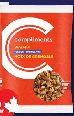 IGA COMPLIMENTS WALNUT OR WALNUTS offer