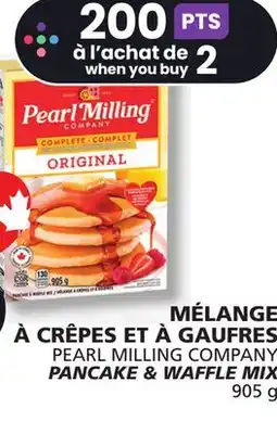 IGA PEARL MILLING COMPANY PANCAKE & WAFFLE MIX offer