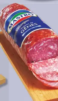 IGA MASTRO CHORIZO OR GENOA SALAMI offer