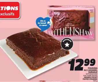 IGA WITHENSHAW PAR ANNE-MARIE FROZEN STICKY TOFFEE POUDING offer