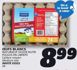 IGA NATURŒUF WHITE EGGS offer