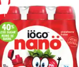 IGA IÖGO NANÖ DRINKABLE YOGURT offer