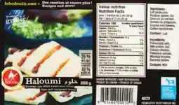 IGA HALOUMI LE BÉDOUIN CHEESE offer