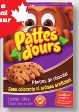 IGA DARE PATTES D'OURS COOKIES offer