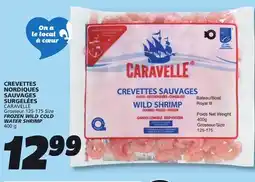 IGA CARAVELLE FROZEN WILD COLD WATER SHRIMP offer