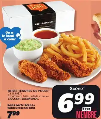 IGA C'EST PRÊT! CHICKEN TENDER MEAL offer