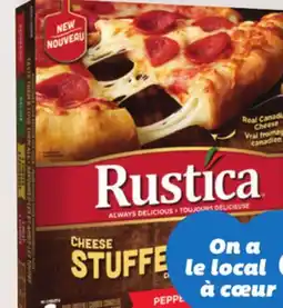 IGA RUSTICA CROÛTE FARCIE FROZEN PIZZA offer