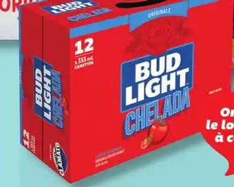 IGA BUD LIGHT CHELADA ALCOHOLIC MALT BEVERAGE offer