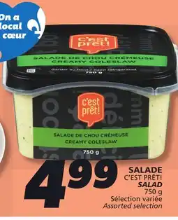 IGA C'EST PRÊT! SALAD offer