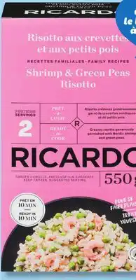 IGA RICARDO FROZEN RISOTTO offer