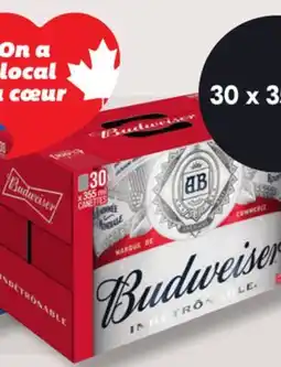 IGA BUDWEISER BEER offer