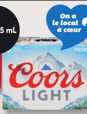 IGA COORS LIGHT BEER offer