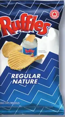 IGA RUFFLES CHIPS offer