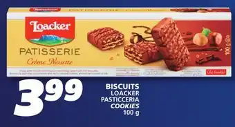 IGA LOACKER PASTICCERIA COOKIES offer