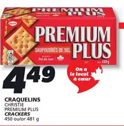 IGA CHRISTIE PREMIUM PLUS CRACKERS offer