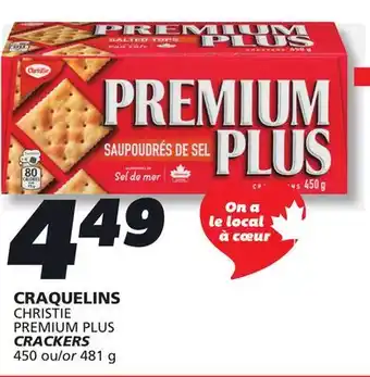 IGA CHRISTIE PREMIUM PLUS CRACKERS offer