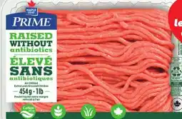 IGA MAPLE LEAF PRIME EXTRA LEAN GROUND CHICKEN offer