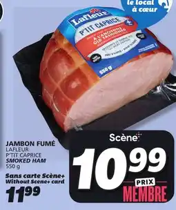 IGA LAFLEUR P'TIT CAPRICE SMOKED HAM offer