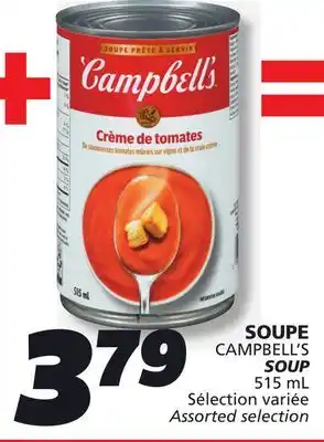 IGA CAMPBELL'S SOUP offer