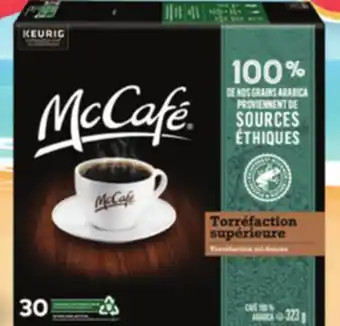 IGA McCAFÉ K-CUP COFFEE offer