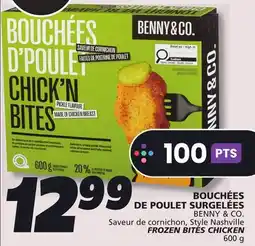 IGA BENNY & CO. FROZEN BITES CHICKEN offer