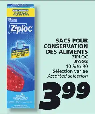 IGA ZIPLOC BAGS offer