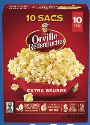 IGA ORVILLE REDENBACHER MICROWAVE POPPING CORN offer