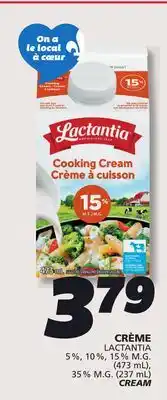 IGA LACTANTIA CREAM offer