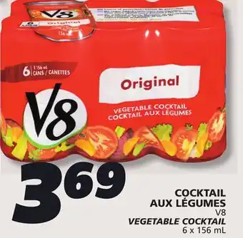 IGA V8 VEGETABLE COCKTAIL offer