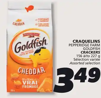 IGA PEPPERIDGE FARM GOLDFISH CRACKERS offer