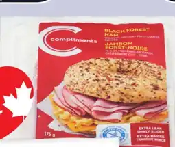 IGA COMPLIMENTS Jambon SLICED DELI MEATS offer