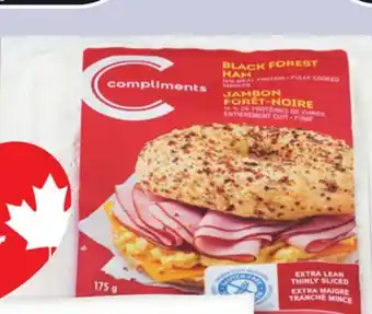 IGA COMPLIMENTS Jambon SLICED DELI MEATS offer