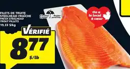 IGA FRESH STEELHEAD TROUT FILLETS offer