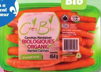 IGA ORGANIC NANTES CARROTS offer