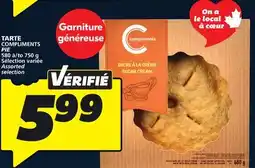 IGA COMPLIMENTS PIE offer