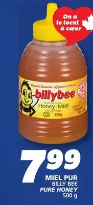 IGA BILLY BEE PURE HONEY offer