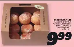 IGA SAVEURS DU FOUR SMALL DONUTS offer