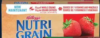 IGA KELLOGG'S NUTRI-GRAIN BARS offer