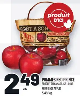 Metro POMMES RED PRINCE | RED PRINCE APPLES offer