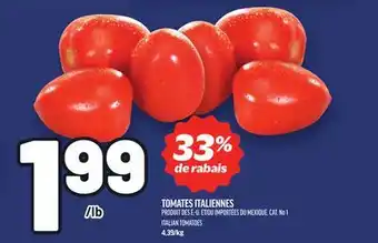 Metro TOMATES ITALIENNES | ITALIAN TOMATOES offer