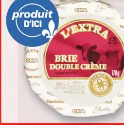 Metro BRIE DOUBLE CRÈME L'EXTRA | L'EXTRA BRIE DOUBLE CREME CHEESE offer