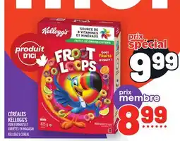 Metro CÉRÉALES KELLOGG'S | KELLOGG'S CEREAL offer