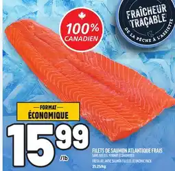 Metro FILETS DE SAUMON ATLANTIQUE FRAIS | FRESH ATLANTIC SALMON FILLETS, ECONOMIC PACK offer