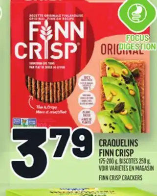 Metro CRAQUELINS FINN CRISP | FINN CRISP CRACKERS offer