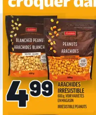 Metro ARACHIDES IRRÉSISTIBLE | IRRÉSISTIBLE PEANUTS offer